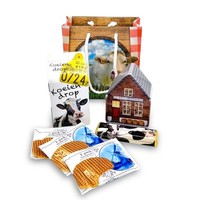 www.typisch-hollands-geschenkpakket.nl Niederländische Köstlichkeiten - COW-die-bag - Kuhriegel und Lakritze