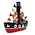 Typisch Hollands Dampfschiff Sinterklaas (Paketschiff) - Roetveeg Pieten