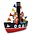 Typisch Hollands Steamboat Sinterklaas (package boat) - Roetveeg Pieten