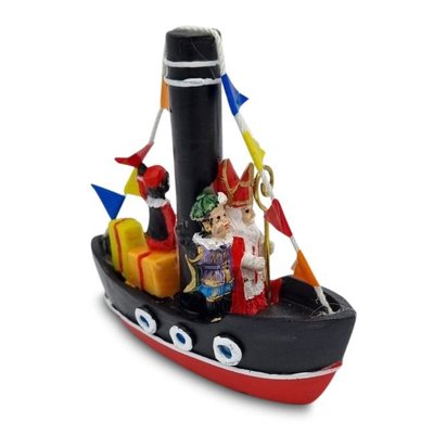Typisch Hollands Stoomboot Sinterklaas (pakjesboot) - Roetveeg Pieten