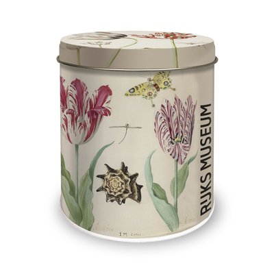 Museumgifts Holland Stroopwafels in  blik - Tulpen (Marrel - Rijksmuseum)