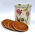 Typisch Hollands Stroopwafels in  blik - Tulpen (Marrel - Rijksmuseum)