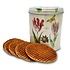 Typisch Hollands Stroopwafels in  blik - Tulpen (Marrel - Rijksmuseum)