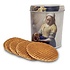 Stroopwafels (Typisch Hollands) Stroopwafels in einer Dose - Milkmaid (mit Mini-Gemälde)