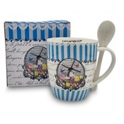 Typisch Hollands Large Holland mug with spoon - in gift box