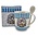 Typisch Hollands Large Holland mug with spoon - in gift box