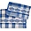 Typisch Hollands Küchentextilpaket Blau - Weiße Clogs