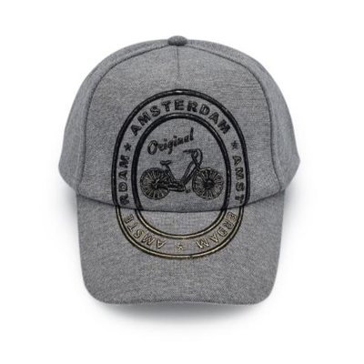 Robin Ruth Fashion Trendy Cap - Amsterdam (bicycle) Grey