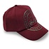 Robin Ruth Fashion Trendy Cap - Amsterdam (bicycle) burgundy red