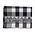 Typisch Hollands Tea towel - Gable houses - Black and White