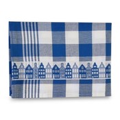 TTD Gifts Tea towel - Canal houses - Blue