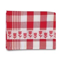 Typisch Hollands Tea towel - Tulips - Red