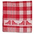 TTD Gifts Kitchen Towel Skating - Red-White