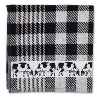 TTD Gifts Keukenhanddoek - Koeien - Zwart-Wit