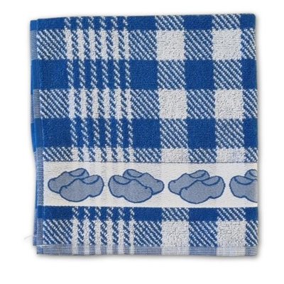 TTD Gifts Keukenhanddoek Klompen - Blauw
