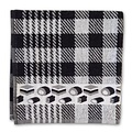 TTD Gifts Kitchen Towel Drop - Black - White