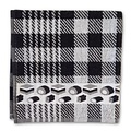 Typisch Hollands Kitchen Towel Drop - Black - White