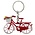 Typisch Hollands Schlüsselanhänger Fahrrad - Den Haag - Rot