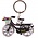 Typisch Hollands Keychain Bicycle - Black - Utrecht