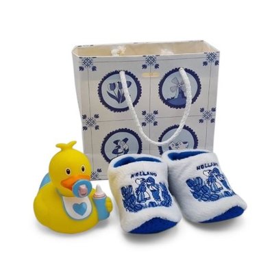 www.typisch-hollands-geschenkpakket.nl Baby-Geschenkpaket (0-6 Monate) - Holland - Junge