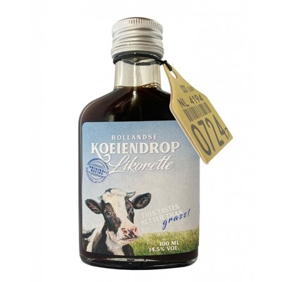 Typisch Hollands Koeiendrop-likorette - 10cl zakflacon