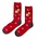 Holland sokken Foute Kerst-sokken (heren)  - Rood - Rudolph