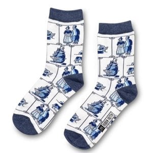 Holland sokken Socks Delft Blue - Windmills - Traditional Costume - Holland