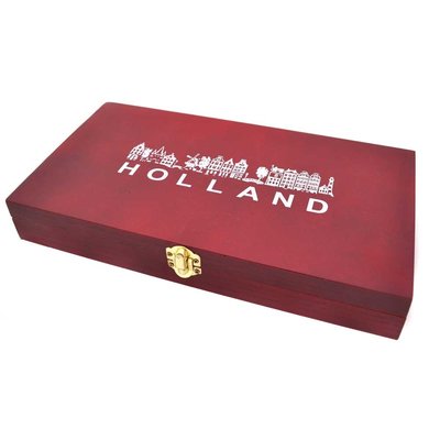 www.typisch-hollands-geschenkpakket.nl Holland - Geschenkbox XL - Leer