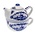 Heinen Delftware Delft blue Tea for One - Mill landscape