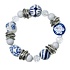 Heinen Delfts blauw Armband - Delfter Blau