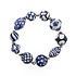 Heinen Delftware Armband - Delfts blauw