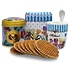 Typisch Hollands Gift set Mug and Can of Stroopwafels -Spring Tulips