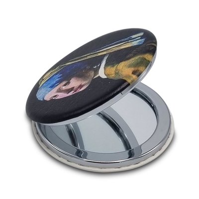 Typisch Hollands Mirror box - Round - the girl with the pearl