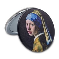 Typisch Hollands Mirror box - Round - the girl with the pearl