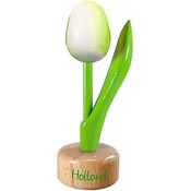 Nijhuis  Small tulip on foot - 8cm - White