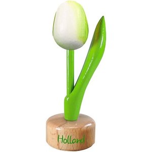 Nijhuis  Kleine tulp op voet - 8cm - Wit