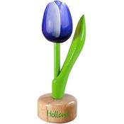 Nijhuis  Kleine tulp op voet - 8cm - Blauw