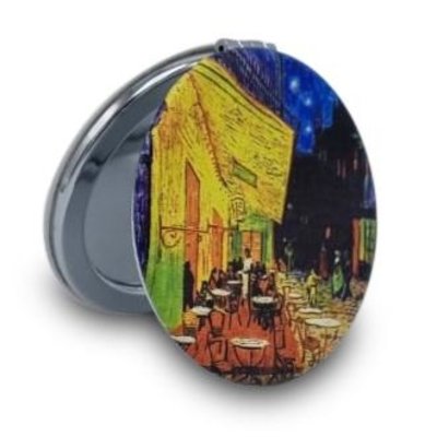 Typisch Hollands Mirror box - Round - Terrace night cafe