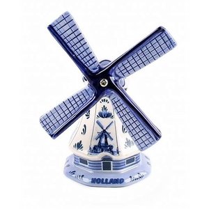 Matix Polder windmill Delft blue 9cm