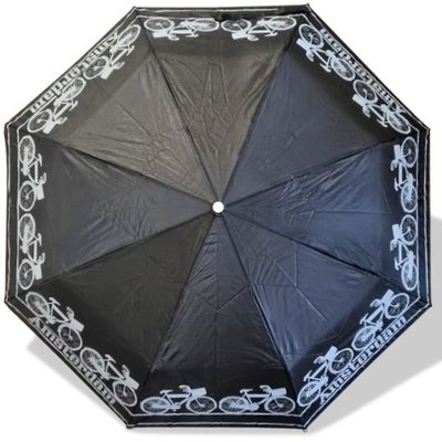 Typisch Hollands Paraplu Zwart - in opberg-etui Fiets Decoratie