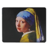 Typisch Hollands Mousepad - Rubber- The girl with a pearl earring