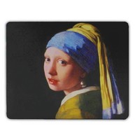 Typisch Hollands Rubber Mouse Pad - The Girl with the Pearl Earring