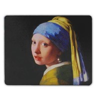 Typisch Hollands Rubber Mousepad - The girl with a pearl earring