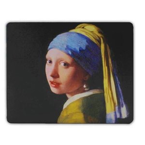 Typisch Hollands Rubber Mouse Pad - The Girl with the Pearl Earring