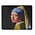 Typisch Hollands Rubber Mousepad - The girl with a pearl earring