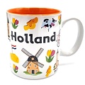Typisch Hollands Large mug in gift box - Holland icons - Big cities.
