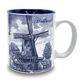 TTD Gifts Holland coffee-tea mug - Mill decoration - Delft