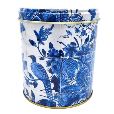 Museumgifts Holland Stroopwafels in Delft blue tin (tile tableau)
