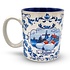 Typisch Hollands Large mug in gift box - Holland - Kiss couple - Blue