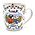 Heinen Delftware Senseo mug - in gift box (red)